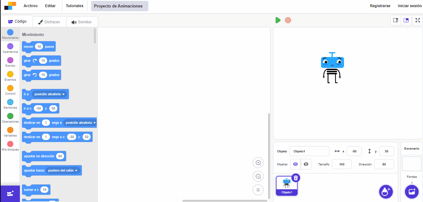 👩\u200d🏫 👨\u200d🏫 Guardar un proyecto de programación online – Ayuda - EDUCABOT, image size:1360x651